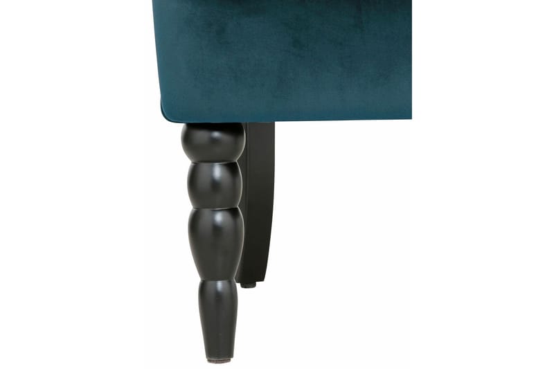 Naoki Lenestol Fløyel - Grønn - Møbler - Stoler & lenestoler - Lenestoler - Chesterfield lenestol