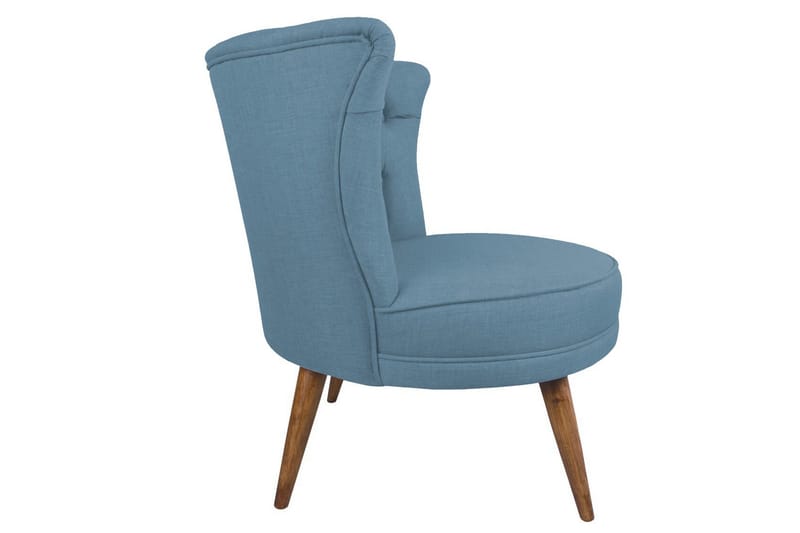 Vollbracht Lenestol - Blå - Møbler - Stoler & lenestoler - Lenestoler - Chesterfield lenestol