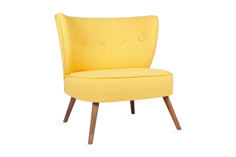 Clivocast Lenestol med Armlene - Gul - Møbler - Stoler & lenestoler - Lenestoler