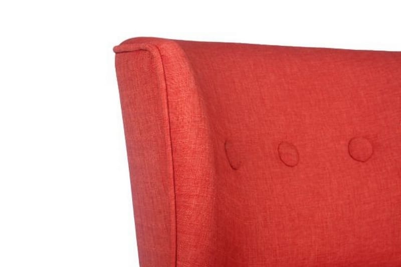 Clivocast Lenestol med Armlene - Rød - Møbler - Stoler & lenestoler - Lenestoler