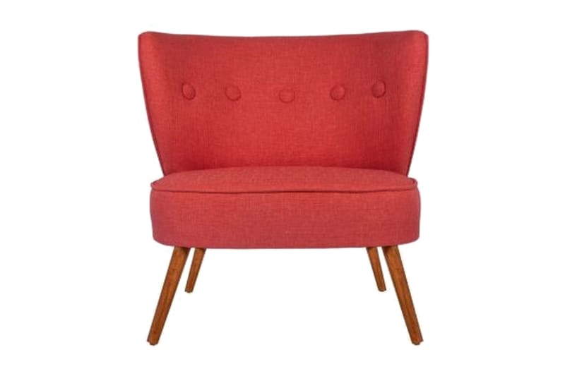 Clivocast Lenestol med Armlene - Rød - Møbler - Stoler & lenestoler - Lenestoler