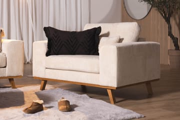 Copenhagen Lenestol Cordfløyel - Beige - Møbler - Stoler & lenestoler - Lenestoler