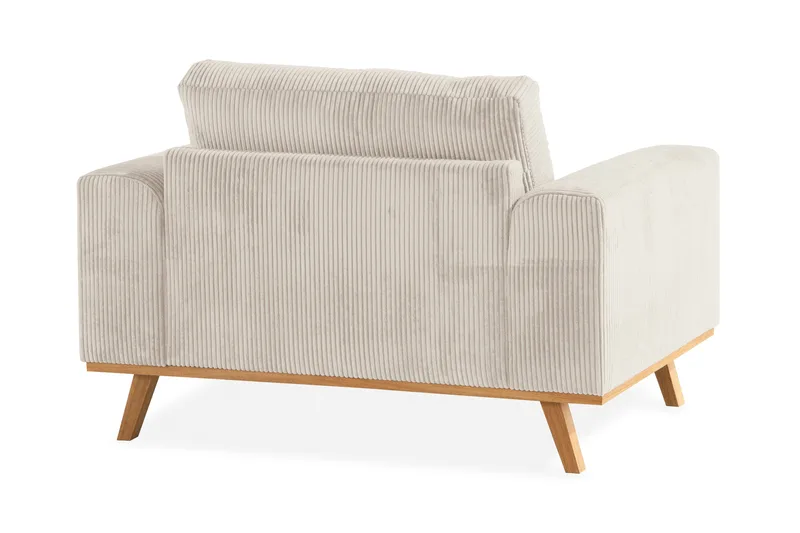 Copenhagen Lenestol Cordfløyel - Beige - Møbler - Stoler & lenestoler - Lenestoler