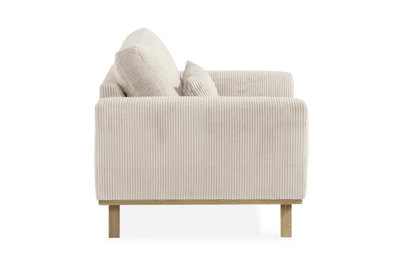 Copenhagen Lenestol Cordfløyel - Beige - Møbler - Stoler & lenestoler - Lenestoler