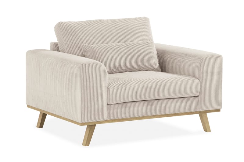 Copenhagen Lenestol Cordfløyel, Beige