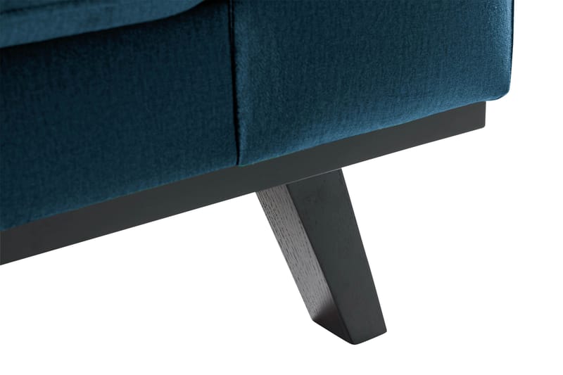 Copenhagen Lenestol Fløyel - Blå - Møbler - Stoler & lenestoler - Lenestoler