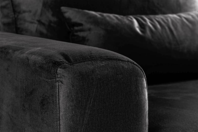 Copenhagen Lenestol Fløyel - Grå - Møbler - Stoler & lenestoler - Lenestoler