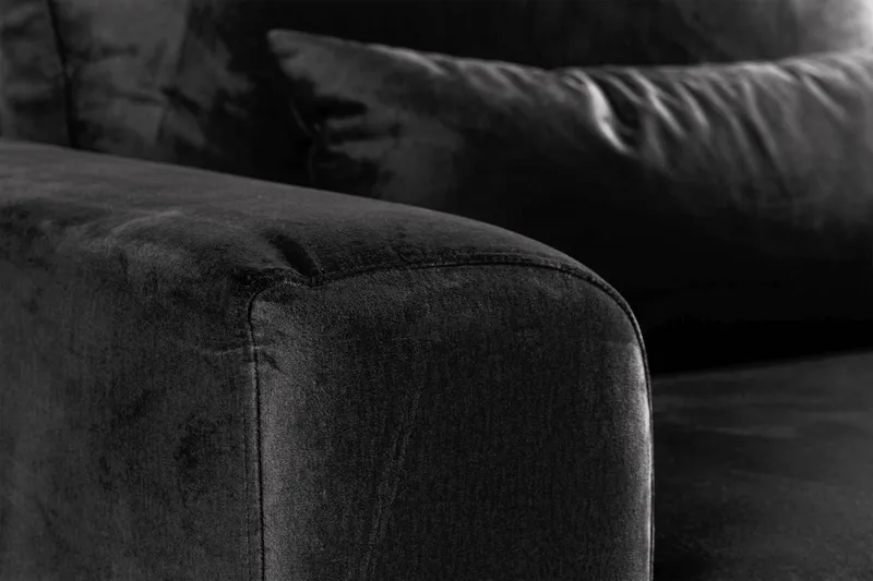 Copenhagen Lenestol Fløyel - Grå - Møbler - Stoler & lenestoler - Lenestoler