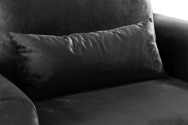 Copenhagen Lenestol Fløyel - Grå - Møbler - Stoler & lenestoler - Lenestoler