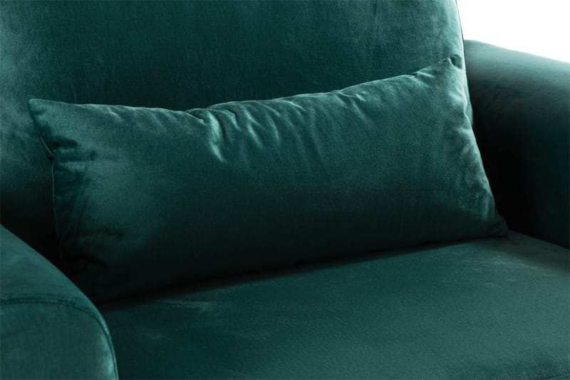 Copenhagen Lenestol Fløyel - Grønn - Møbler - Stoler & lenestoler - Lenestoler