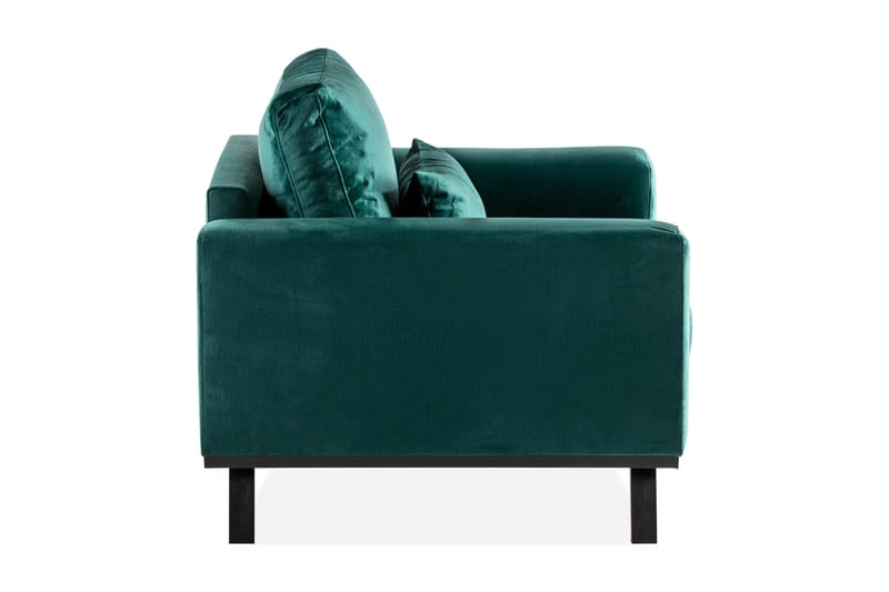 Copenhagen Lenestol Fløyel - Grønn - Møbler - Stoler & lenestoler - Lenestoler