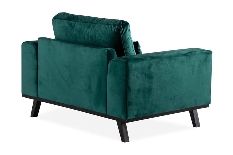 Copenhagen Lenestol Fløyel - Grønn - Møbler - Stoler & lenestoler - Lenestoler