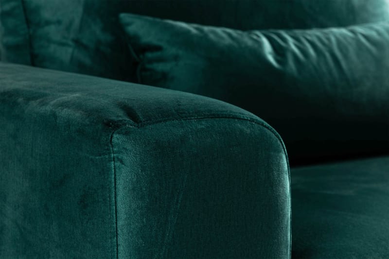 Copenhagen Lenestol Fløyel - Grønn - Møbler - Stoler & lenestoler - Lenestoler