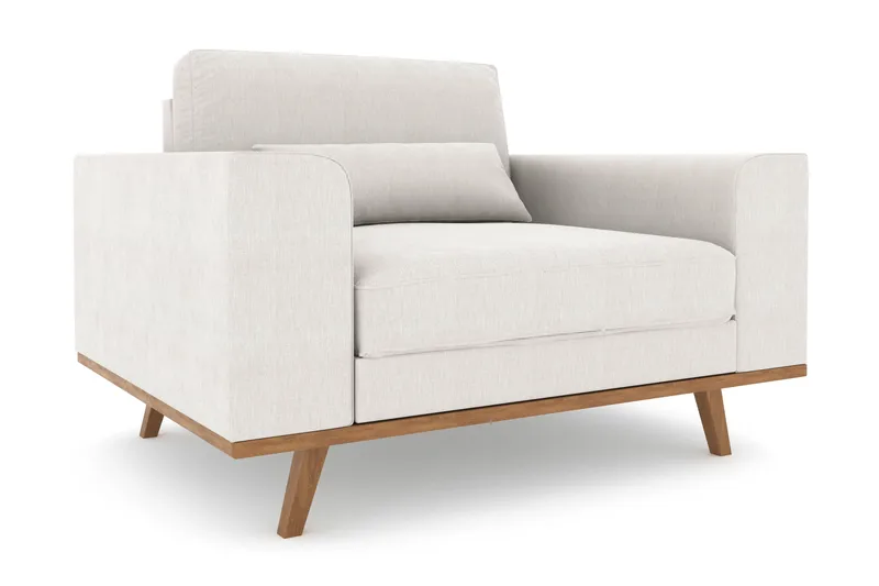 Copenhagen Lenestol Lin - Beige - Møbler - Stoler & lenestoler - Lenestoler