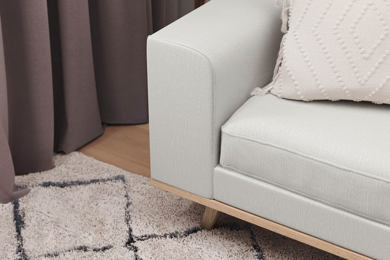 Copenhagen Lenestol Lin - Grå - Møbler - Stoler & lenestoler - Lenestoler