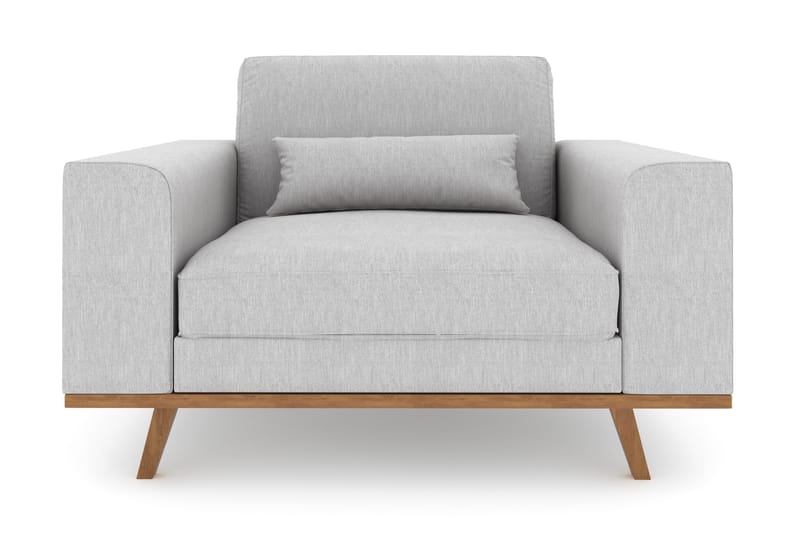 Copenhagen Lenestol Lin - Grå - Møbler - Stoler & lenestoler - Lenestoler