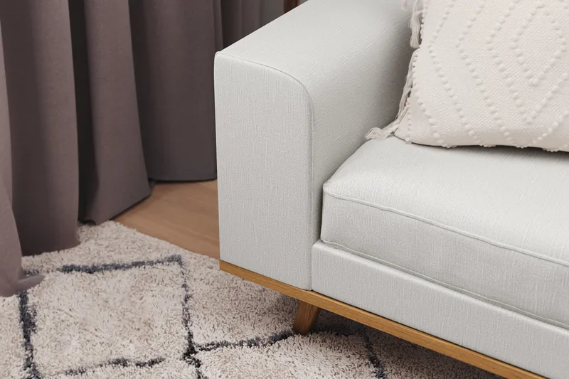 Copenhagen Lenestol Lin - Grå - Møbler - Stoler & lenestoler - Lenestoler