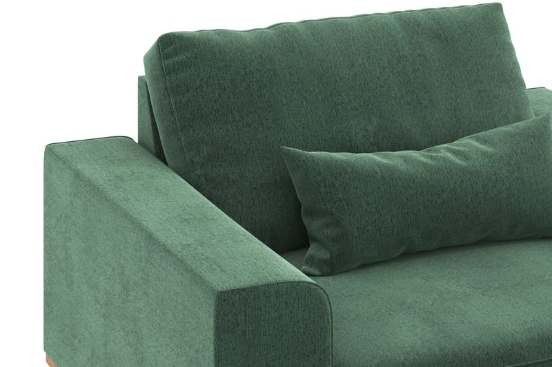 Copenhagen Lenestol med Fotskammel - Mørkegrønn - Møbler - Stoler & lenestoler - Lenestoler - Lenestol med fotskammel