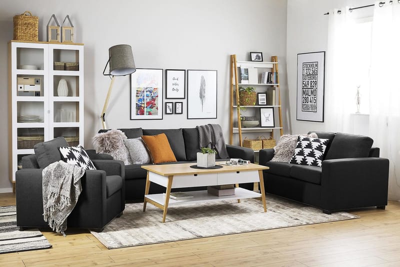 Crazy Lenestol - Antrasitt - Møbler - Stoler & lenestoler - Lenestoler