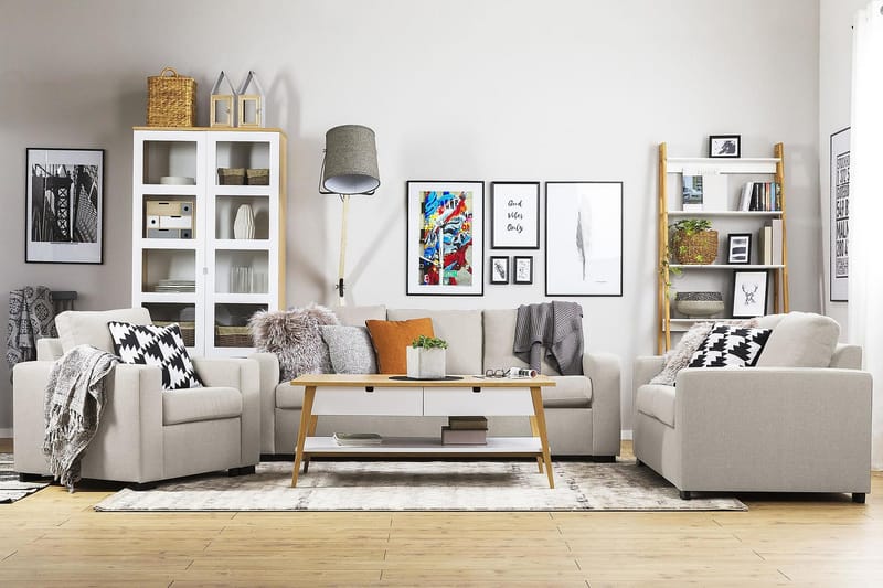 Crazy Lenestol - Beige - Møbler - Stoler & lenestoler - Lenestoler