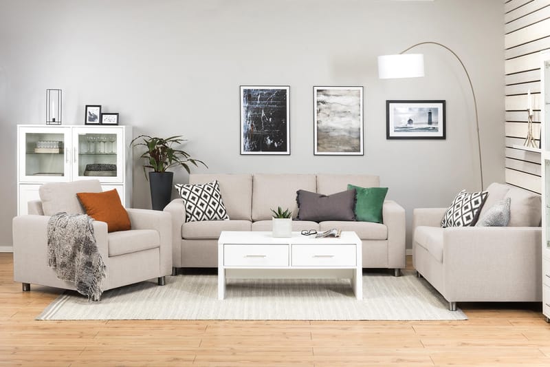 Crazy Lenestol - Beige - Møbler - Stoler & lenestoler - Lenestoler