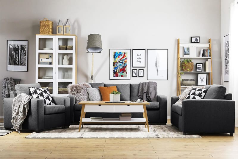 Crazy Lenestol - Mørkegrå - Møbler - Stoler & lenestoler - Lenestoler