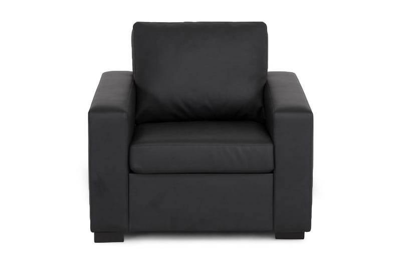 Crazy Lenestol - Svart Kunstlær - Møbler - Stoler & lenestoler - Lenestoler