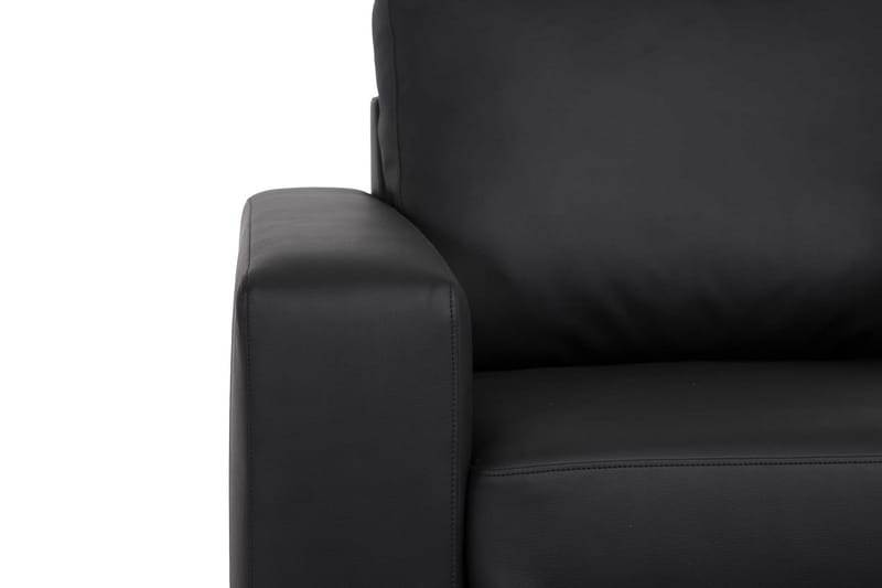Crazy Lenestol - Svart Kunstlær - Møbler - Stoler & lenestoler - Lenestoler