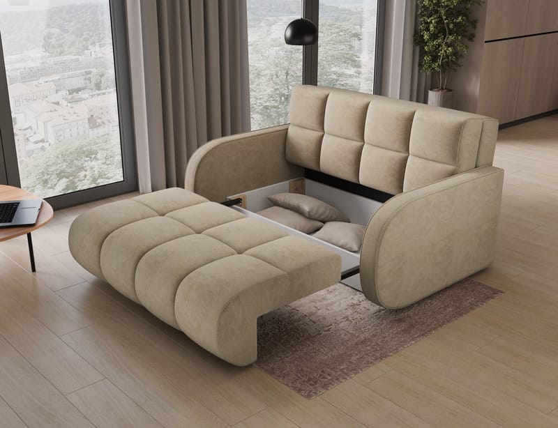 Deverio 2-seters sovesofa med oppbevaring - Aura 18 - Møbler - Stoler & lenestoler - Lenestoler - Sovestol