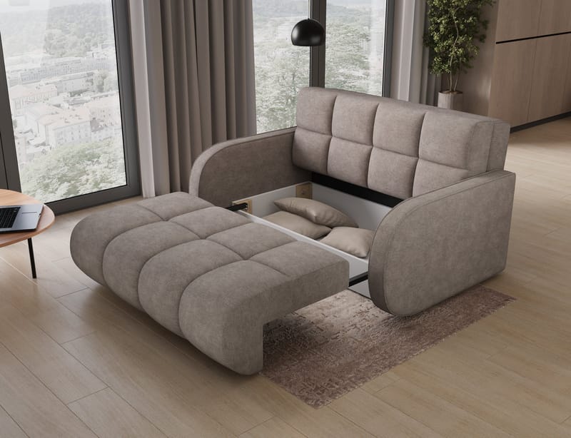 Deverio 2-seters sovesofa med oppbevaring - Poco 07 - Møbler - Stoler & lenestoler - Lenestoler - Sovestol
