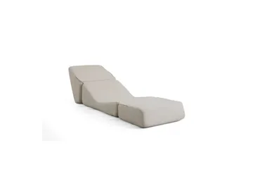 Dorielton Sovelenestol - Hvit - Møbler - Stoler & lenestoler - Lenestoler - Sovestol