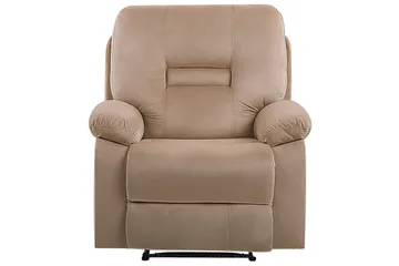 Elektrisk reclinerlenestol Rovik Beige - Beige - Møbler - Stoler & lenestoler - Lenestoler - Recliner & kinostol