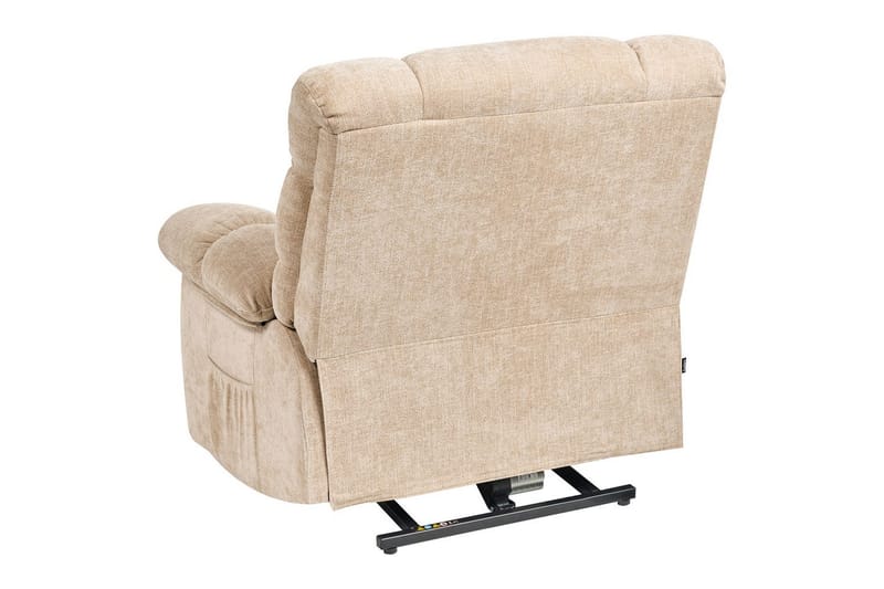 Elektrisk reclinerstol Ares Beige - Beige - Møbler - Stoler & lenestoler - Lenestoler - Liggestol
