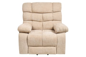 Elektrisk reclinerstol Ares Beige - Beige - Møbler - Stoler & lenestoler - Lenestoler - Recliner & kinostol