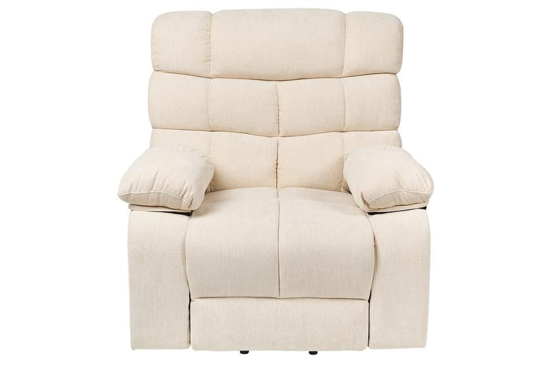 Elektrisk reclinerstol Ares Lysebeige - Lysebeige - Møbler - Stoler & lenestoler - Lenestoler - Liggestol