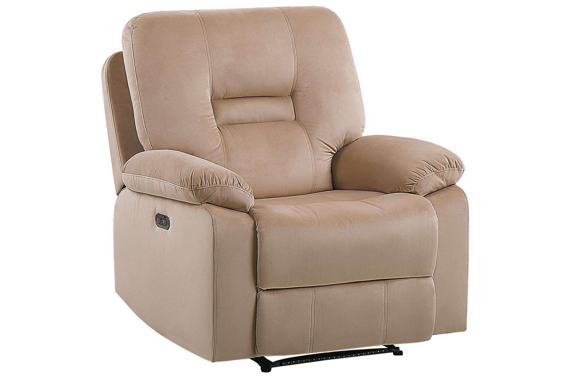 Elektrisk reclinerstol Bergen Beige - Beige - Møbler - Stoler & lenestoler - Lenestoler - Liggestol