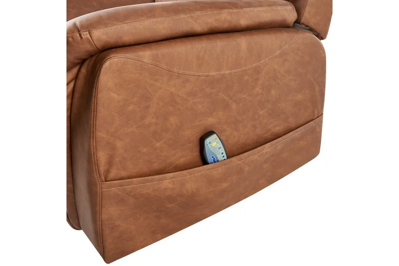 Elektrisk reclinerstol Glorie Brun - Brun - Møbler - Stoler & lenestoler - Lenestoler - Massasjestol