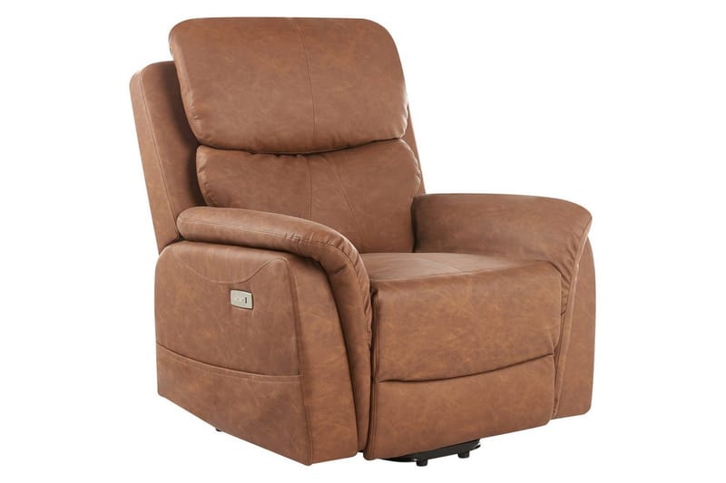 Elektrisk reclinerstol Glorie Brun, Brun