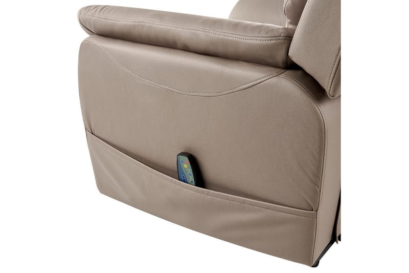 Elektrisk reclinerstol Glorie Grå - Grå - Møbler - Stoler & lenestoler - Lenestoler - Massasjestol