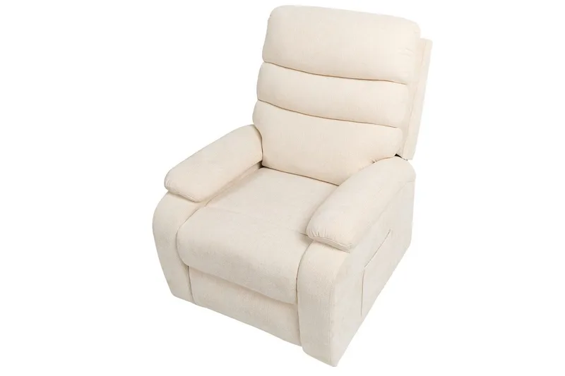 Elektrisk reclinerstol Rise Lysebeige - Lysebeige - Møbler - Stoler & lenestoler - Lenestoler - Recliner & kinostol