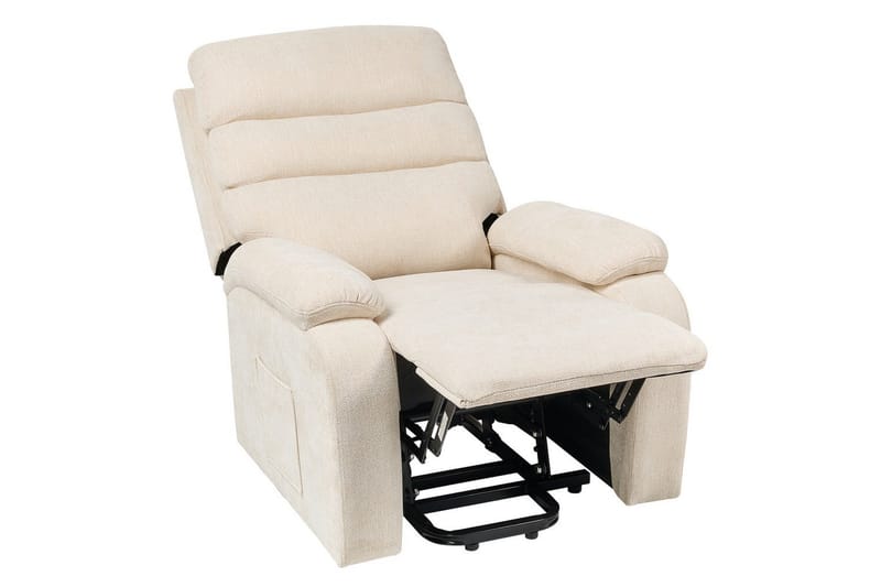 Elektrisk reclinerstol Rise Lysebeige - Lysebeige - Møbler - Stoler & lenestoler - Lenestoler - Liggestol
