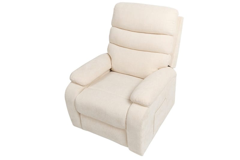 Elektrisk reclinerstol Rise Lysebeige - Lysebeige - Møbler - Stoler & lenestoler - Lenestoler - Liggestol