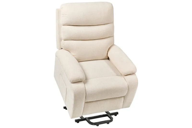 Elektrisk reclinerstol Rise Lysebeige - Lysebeige - Møbler - Stoler & lenestoler - Lenestoler - Recliner & kinostol