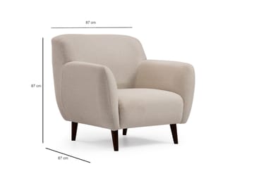 Ennadai Lenestol - Beige - Møbler - Stoler & lenestoler - Lenestoler