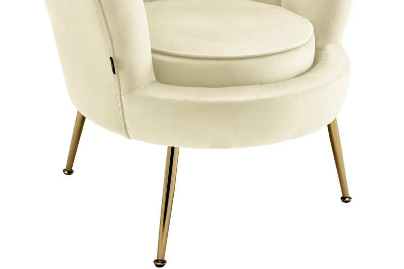 Fållinge Loungelenestol - Kremhvit - Møbler - Stoler & lenestoler - Lenestoler