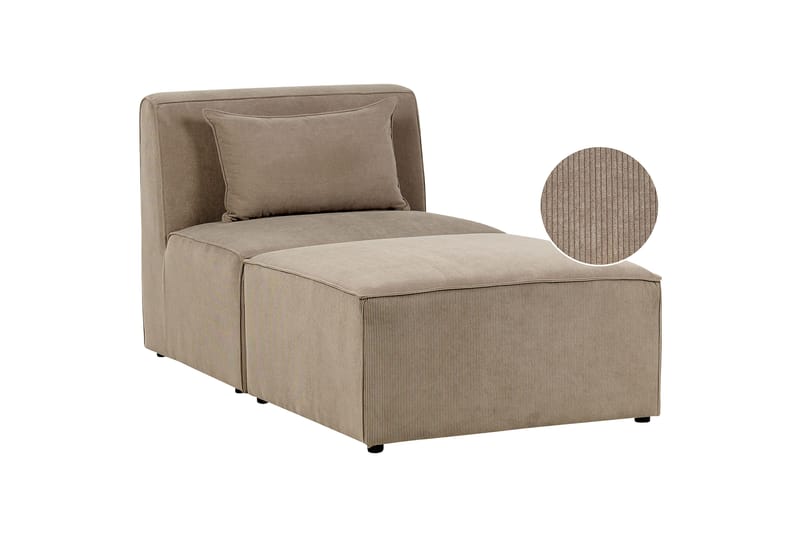 Fabjerg Sjeselong 83 cm - Beige - Møbler - Stoler & lenestoler - Lenestoler - Sjeselonglenestol & divanlenestol