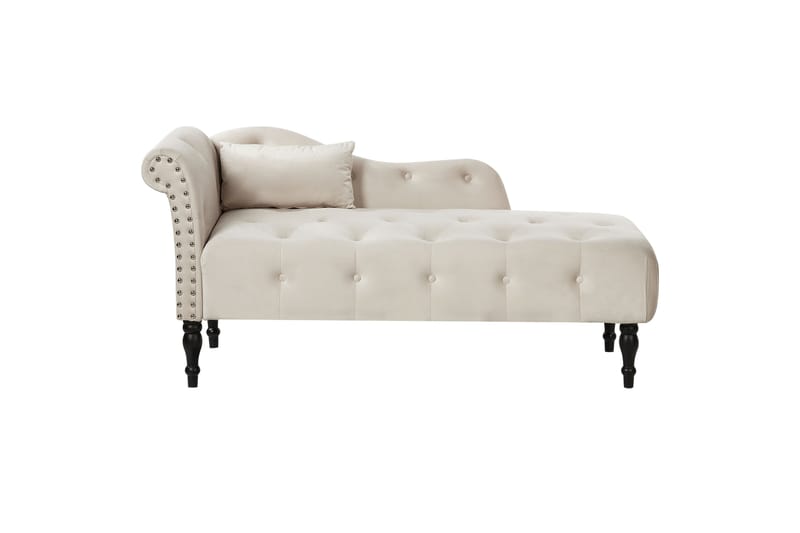 Frostorp Sjeselong 152 cm - Beige/Svart - Møbler - Stoler & lenestoler - Lenestoler - Sjeselonglenestol & divanlenestol