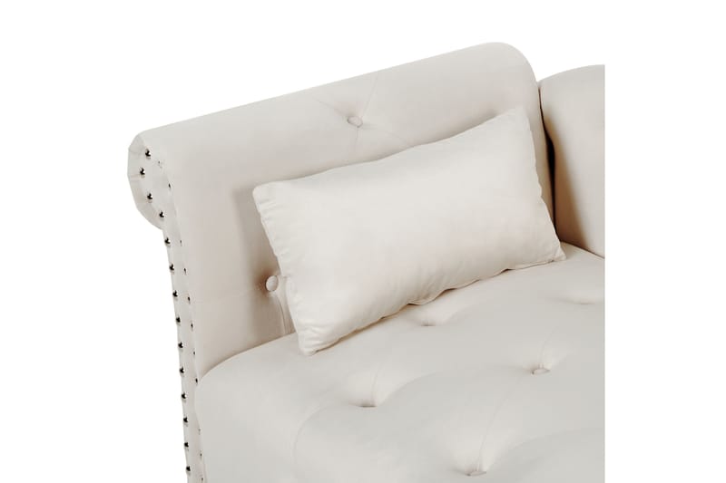 Frostorp Sjeselong 152 cm - Beige/Svart - Møbler - Stoler & lenestoler - Lenestoler - Sjeselonglenestol & divanlenestol