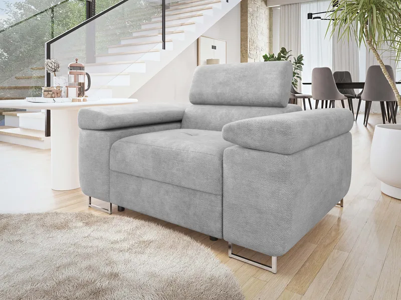 Gabina Lenestol - grå - Møbler - Stoler & lenestoler - Lenestoler