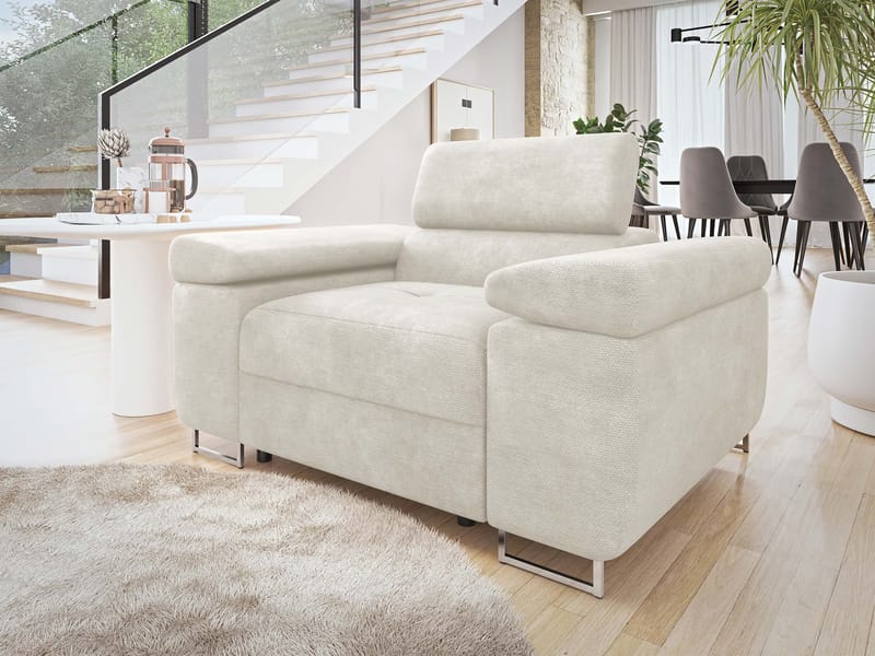 Gabina Lenestol - offwhite - Møbler - Stoler & lenestoler - Lenestoler